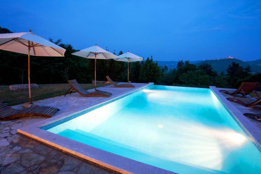 Villa Bazjaki - Beautiful Stone Villa In Istria With Private Pool Livade Екстер'єр фото